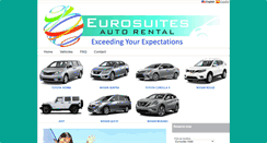 Desktop Screenshot of eurosuitesautorental.com